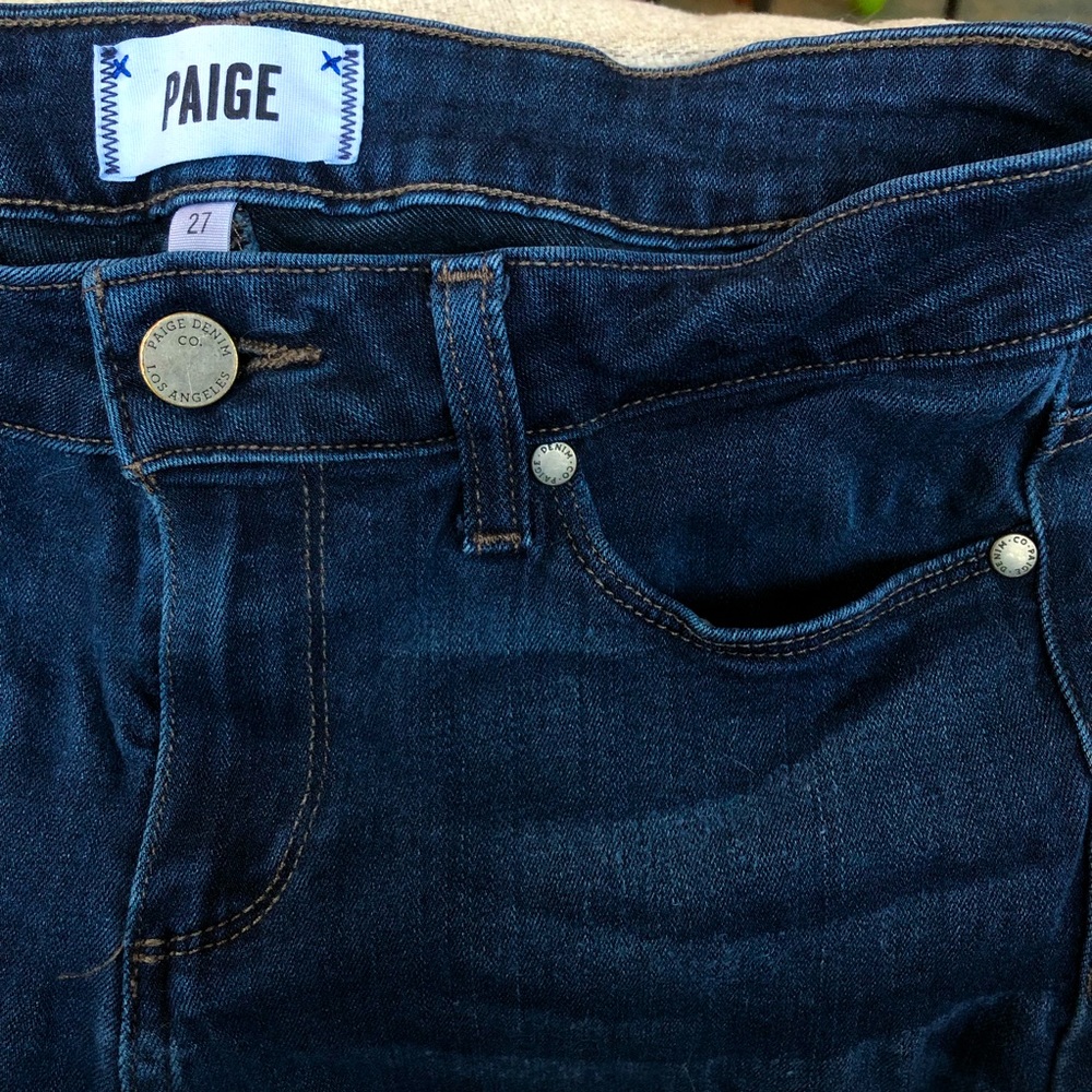 PAIGE Medium Wash Jeans